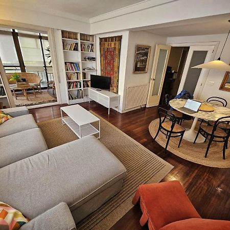 Ferienwohnung Amplio Piso En La Playa De 135 M2 Con Garaje Zarautz Exterior foto